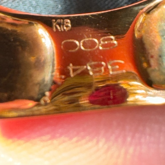 3.84ct ruby 18k ring - Picture 7 of 10